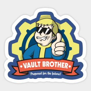 Vault Brother Sticker